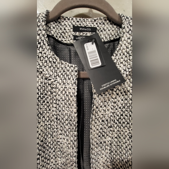 New RW&Co Tweed Jacket - Picture 3 of 5